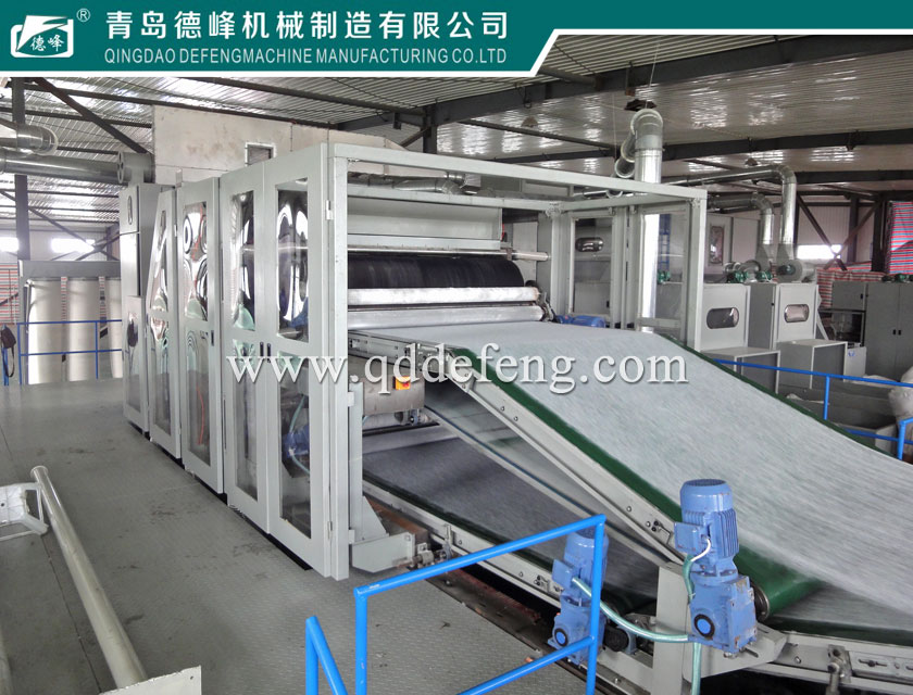 Spunlace production line